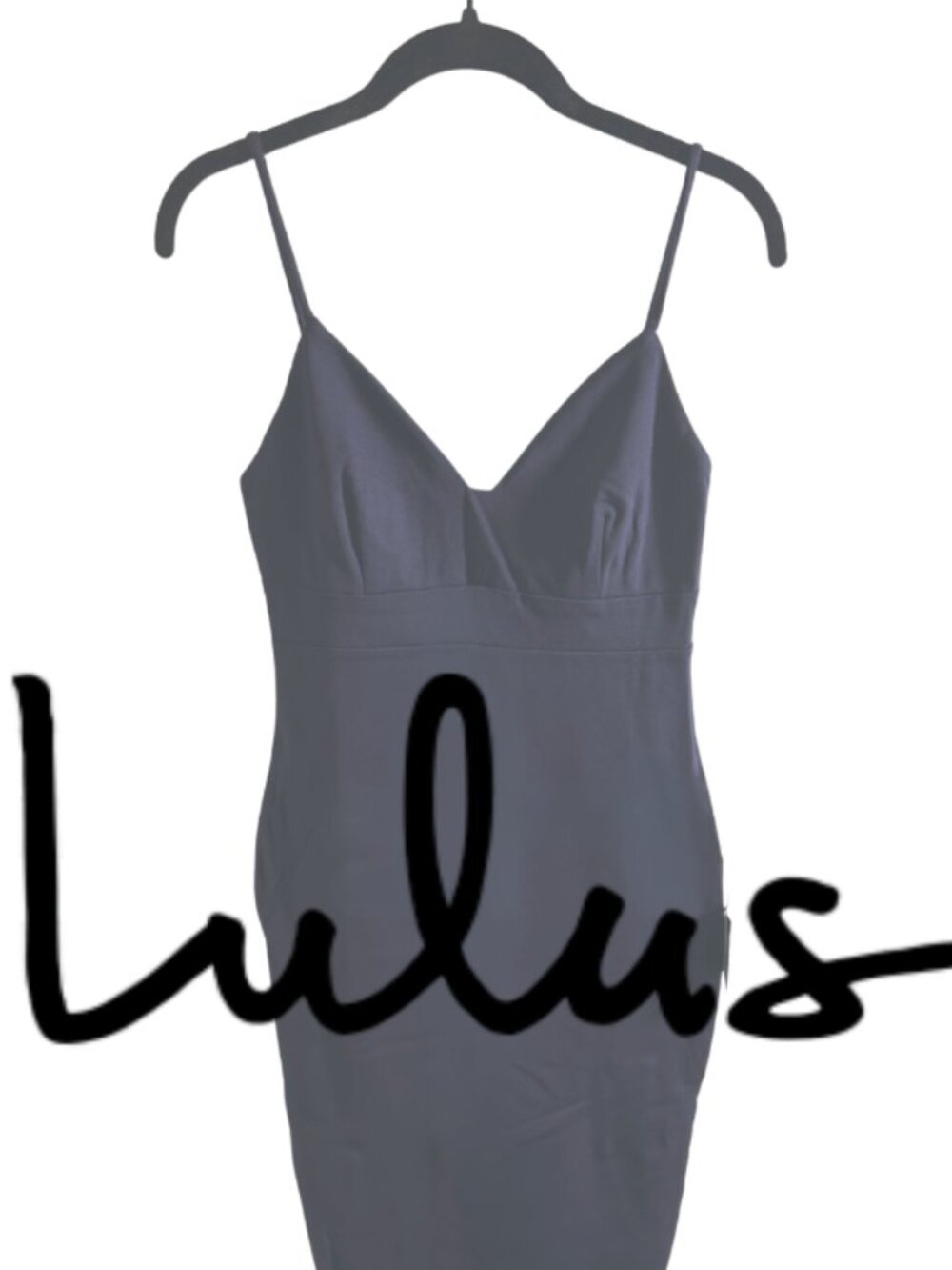 Lulus Navy Blue Bodycon Midi Dress